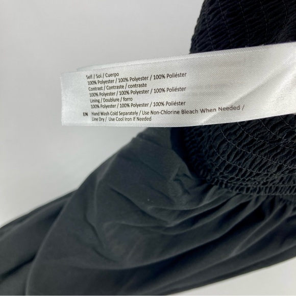 Band of the Free Black Velvet Bustier Wide Leg Jumpsuit Size Small - Picture 6 of 7